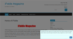 Desktop Screenshot of ifiddlemag.com